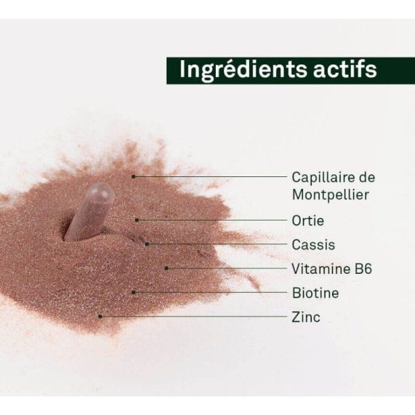 Luxéol Chute de Cheveux Progressive - 90 gélules - âge, cheveux clairsemés