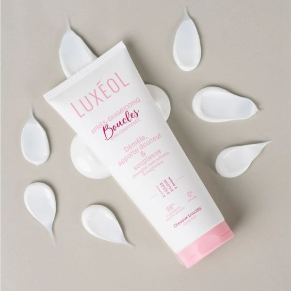 Luxeol Après-Shampooing Boucles 200ml - Démêle, nourrit et définit les boucles
