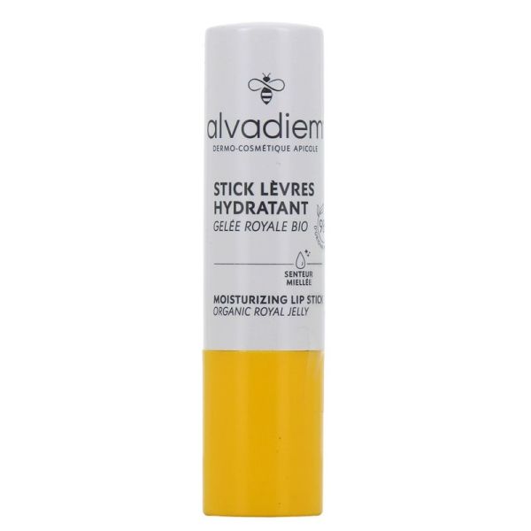 Alvadiem Stick Lèvres Hydratant à la Gelée Royale Bio - 4g