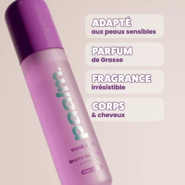 Paalm Brume Musk Elixir 100 ml - parfum musqué élégant corps et cheveux