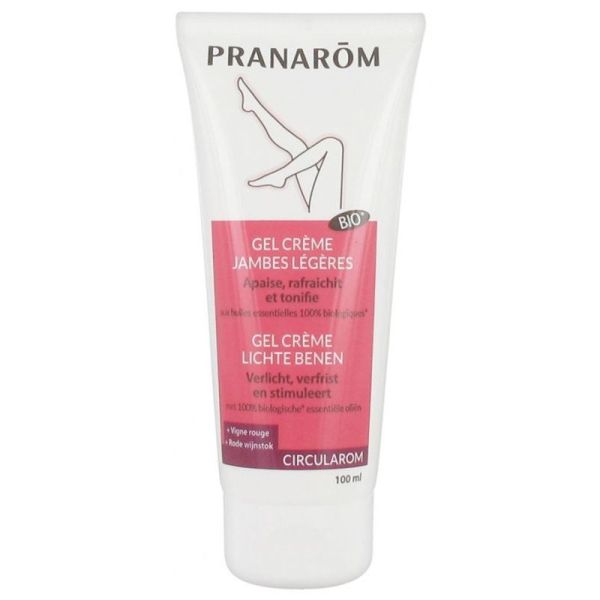 Pranarom Circularom Gel Crème Jambes Légères Bio 100ml