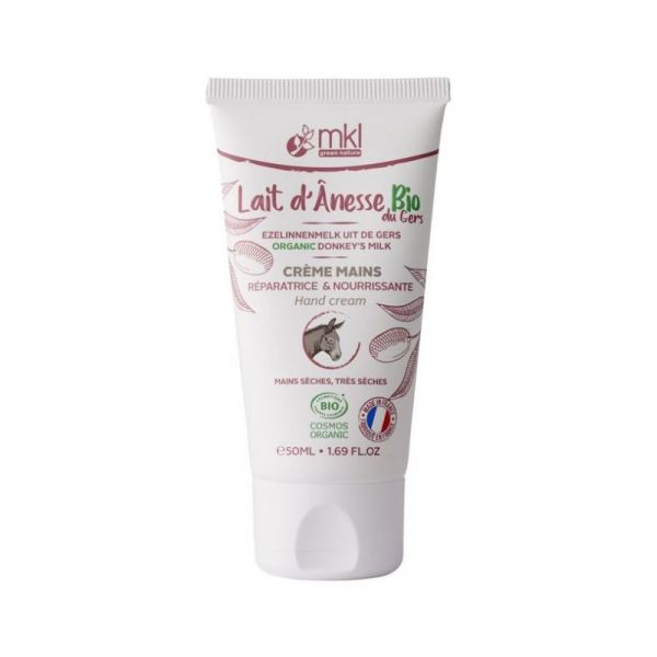 MKL Green Nature Lait d'Ânesse Bio du Gers Crème Mains - 50 ml