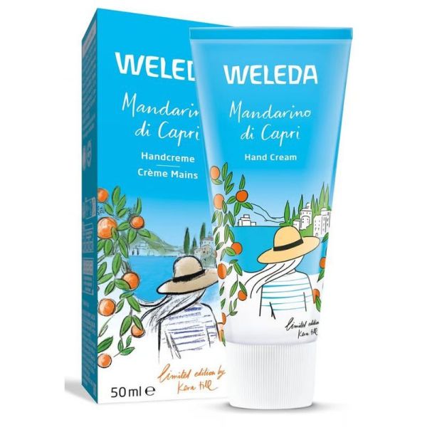 Weleda Crème Mains Mandarino di Capri Mandarine, Romarin & Lavande - 50ml