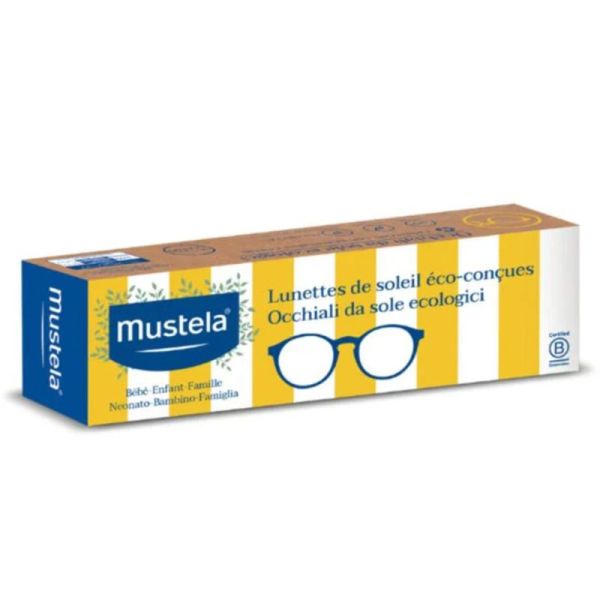 Mustela Lunettes de Soleil Catégorie 4 0-2 Ans Bleu – Protection et confort visuel