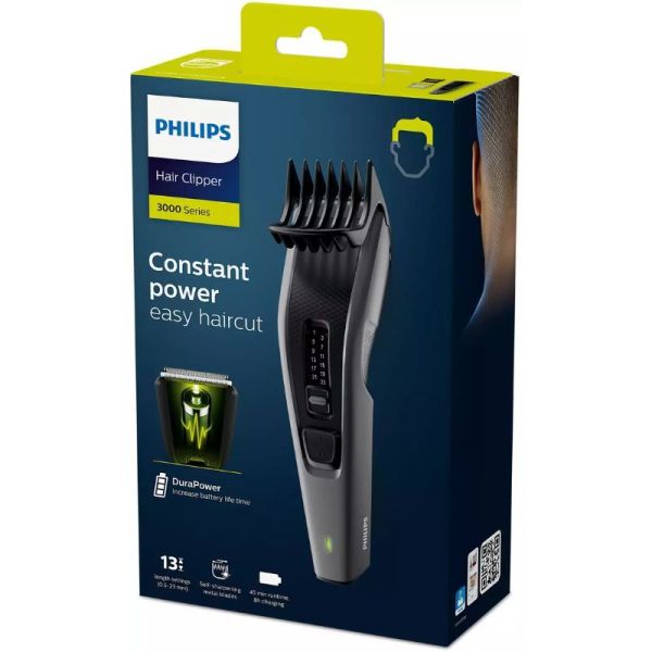 Philips Hairclipper Series 3000 Tondeuse Cheveux & Barbe HC3525/15