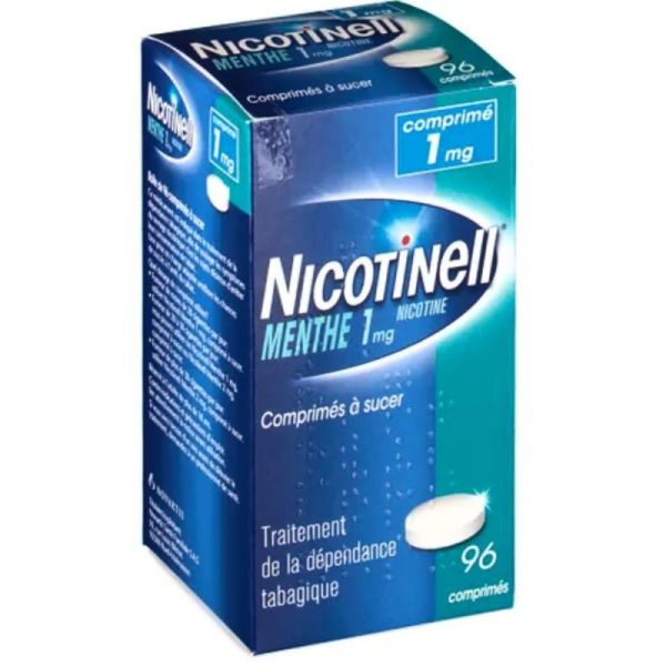 Nicotinell 1mg menthe 94 comprimés