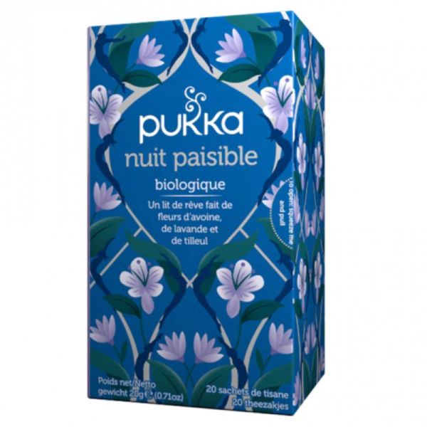 Pukka Tisane Ayurvédique Nuit Paisible 20 sachets