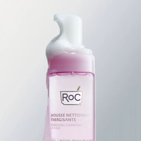 RoC Mousse Nettoyante Énergisante 150 ml - Nettoie et Revitalise la Peau
