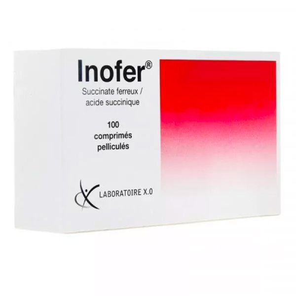 Laboratoire XO Inofer 100mg - 100 comprimés