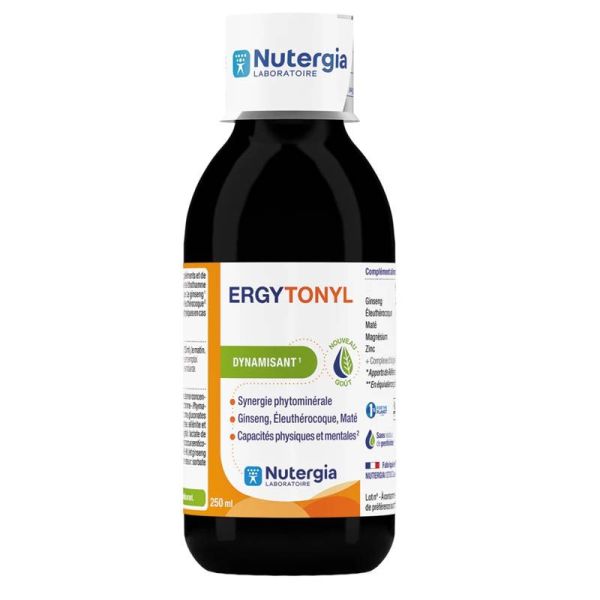 Nutergia Ergytonyl - Dynamisant - Améliore la Vitalité - 250 ml