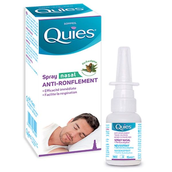 Quies Spray Nasal Anti-Ronflement 15ml