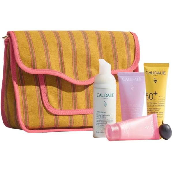 Caudalie Trousse Les Essentiels x Maria de la Orden – Kit Voyage Été - 4 Soins Cultes