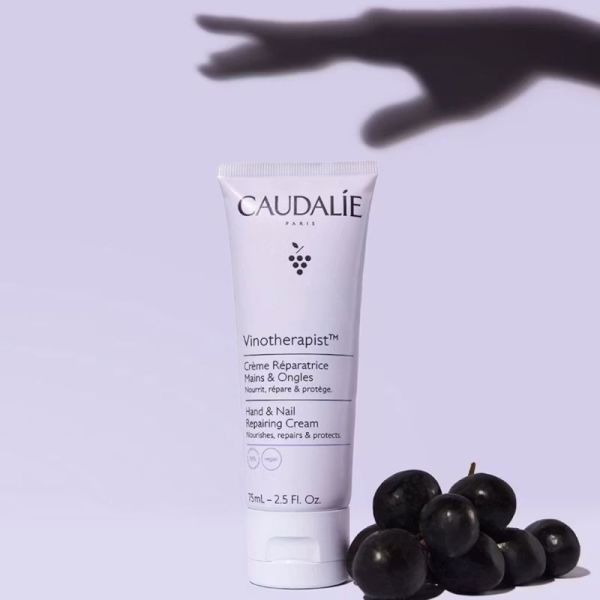 Caudalie Vinothérapist Duo Crème Réparatrice Mains et Ongles 2x75ml - Nourrit et répare les mains sèches