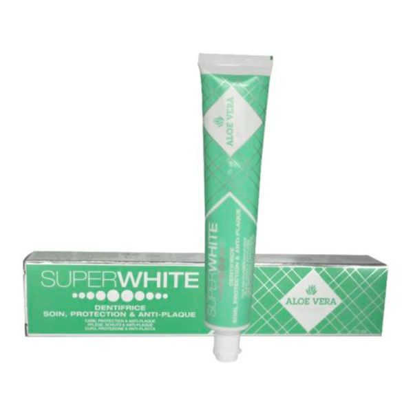 Superwhite Dentifrice Aloe Vera - Soulage les Dents Sensibles - 15ml