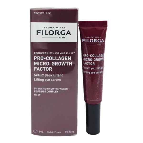 Filorga Pro-Collagen Micro-Growth Factor Sérum Yeux 15 ml - Liftant et fermeté
