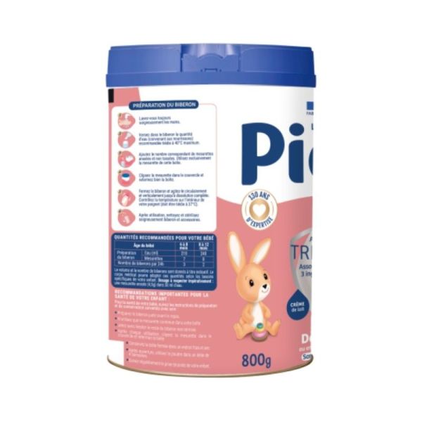 Picot TriLacta 2ème âge (6 à 12 mois) 800g – Répond aux besoins nutritionnels de bébé de 6 à 12 mois