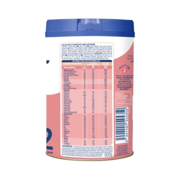 Picot TriLacta 2ème âge (6 à 12 mois) 800g – Répond aux besoins nutritionnels de bébé de 6 à 12 mois