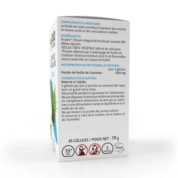 Arkopharma Arkogélules Cassis Bio - 45 gélules - Mobilité et la souplesse articulaires