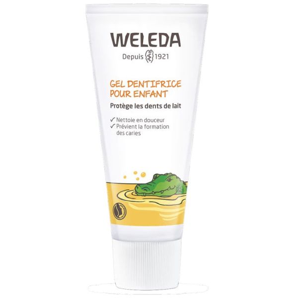 Weleda Gel Dentifrice Junior 6-12 ans 50ml – Protection carie et émail