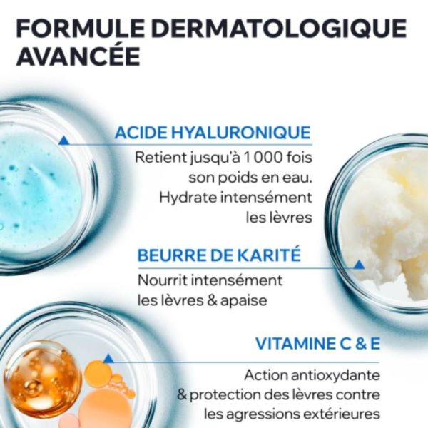 Uriage Xémose Stick Lèvres Hydratant - 4 g - Soin Apaisant et Réparateur Quotidien