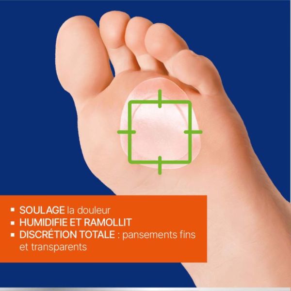 Urgo Traitement Durillons - Protège contre le Frottement des Chaussures - 5 Pansements