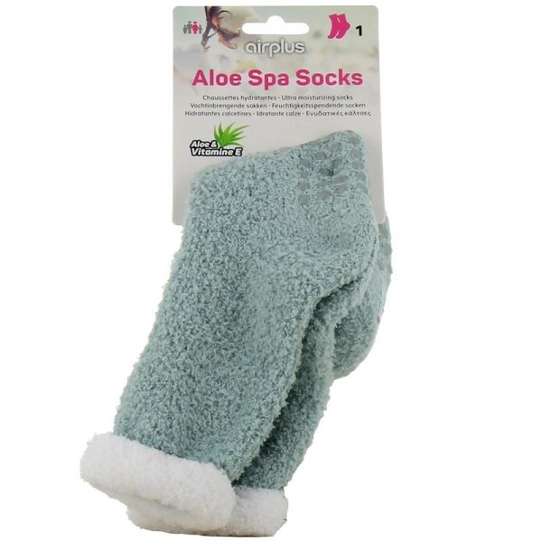 AirPlus Aloe Spa Socks Chaussettes Hydratantes Vert Menthe - 39-42