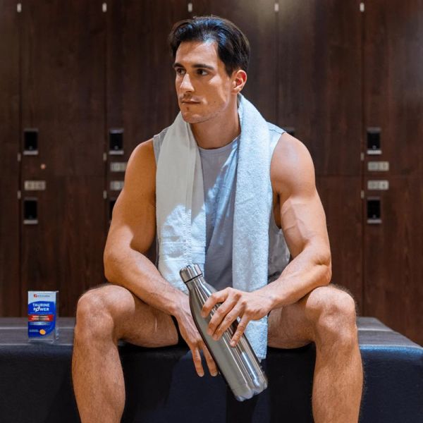 Forté Pharma Taurine Power - 30 Comprimés Effervescents - Boost immédiat et énergie durable