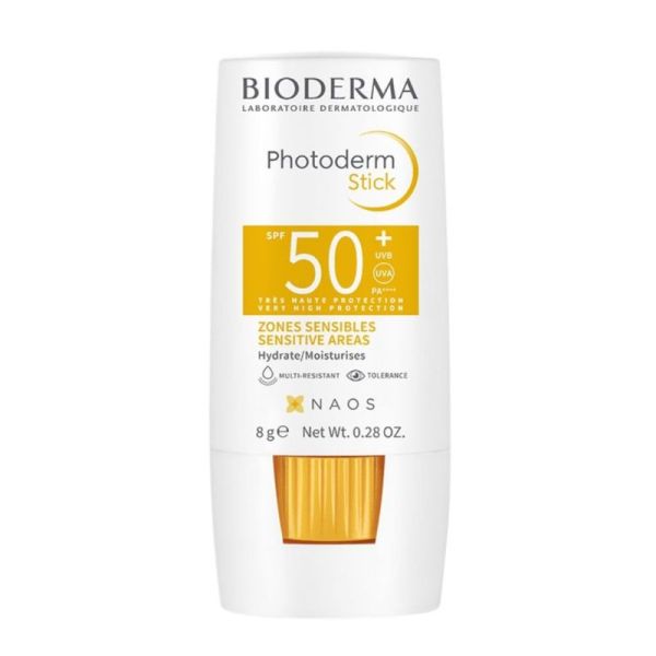 Bioderma Photoderm Stick Solaire Très Haute Protection Tous Types de Peau SPF50+ - 15g
