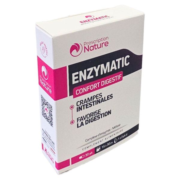 Enzymatic 30 Gélules - Confort Digestif