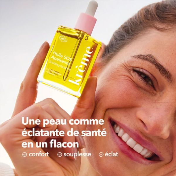 Krème Huile SOS Apaisante Bio 30ml – Réparation et confort