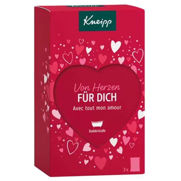 Kneipp For You Coffret Cadeau Sels de Bain - 3 sels de bain de 60 g - Un moment de bien-être parfumé
