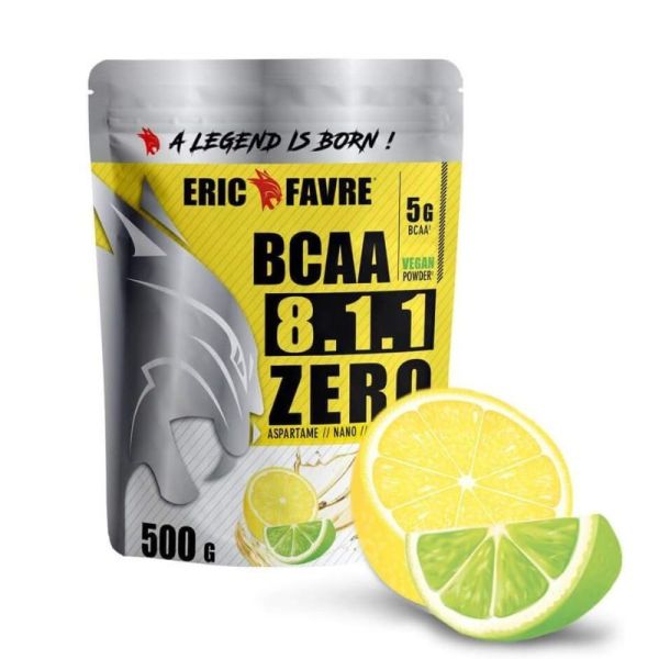 Eric Favre BCAA 8.1.1 Zero Vegan Citron - Citron Vert - 500g