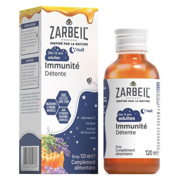 Zarbeil Sirop Immunité Nuit Adultes - 120ml