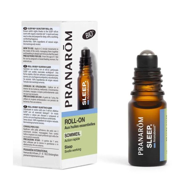 Pranarôm Aromaboost Roll-on Sleep Sommeil Bio - 5ml