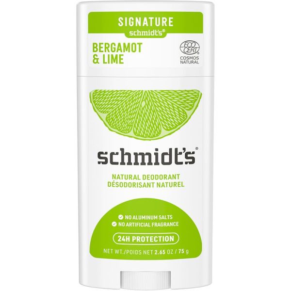 Schmidt's Déodorant Stick - Bergamote Citron Vert - 75g