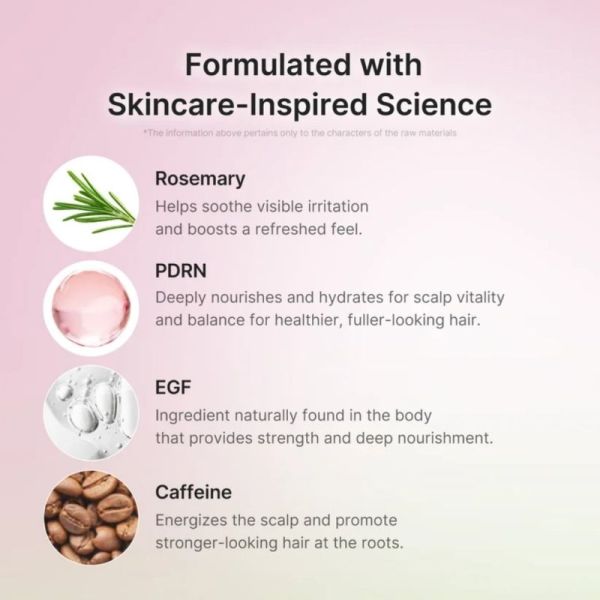 Medicube Rosemary PDRN Scalp Serum 20 ml - Soin apaisant et rafraîchissant cuir chevelu