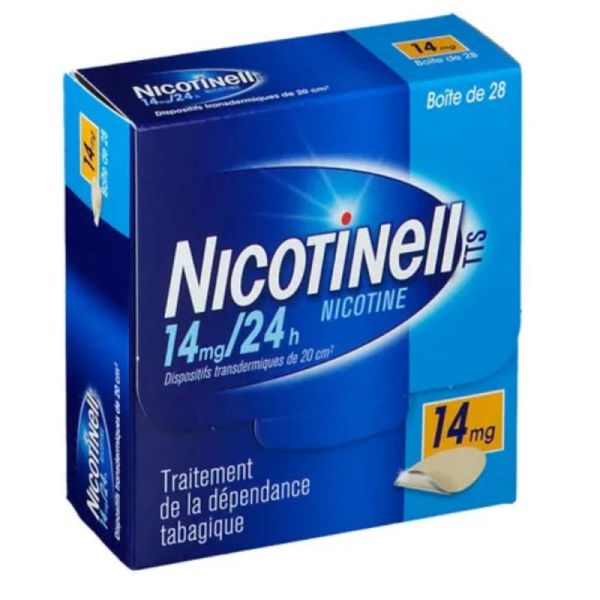 Nicotinell 14mg/24h 28 patchs