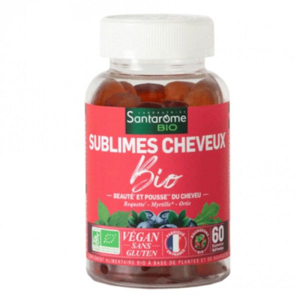 Santarome Bio Sublimes Cheveux Bio 60 gummies