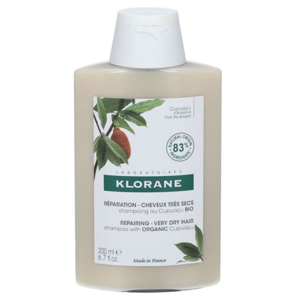 Klorane Beurre de Cupuaçu Shampooing Réparation 400ml