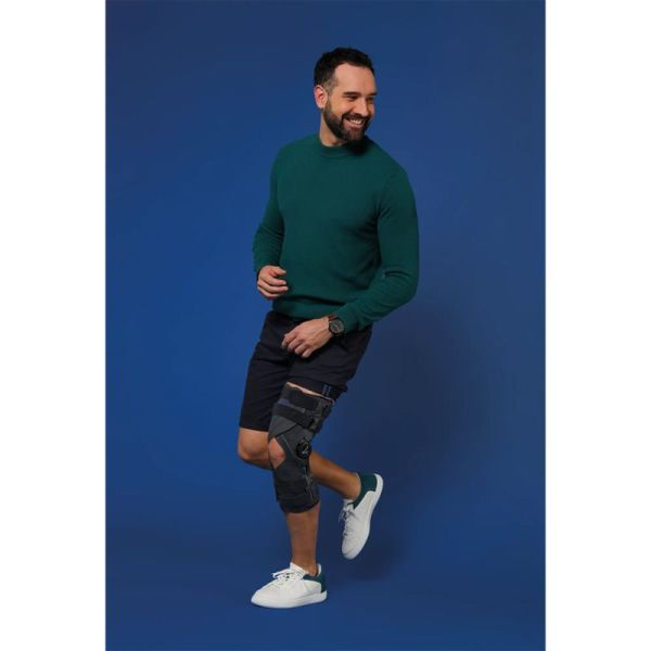 Thuasne Genu Ligaflex ROM Open Genouillère Ligamentaire Articulée – Contrôle de flexion et ouverture