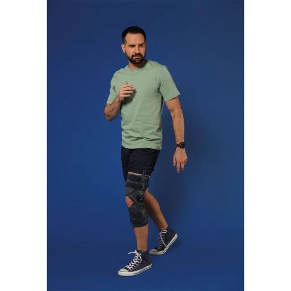 Thuasne Genu Ligaflex ROM Open Genouillère Ligamentaire Articulée – Contrôle de flexion et ouverture
