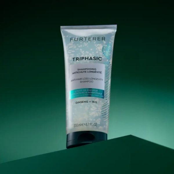 René Furterer Triphasic Shampoing Antichute Longévité 200 ml – Freine la chute de cheveux