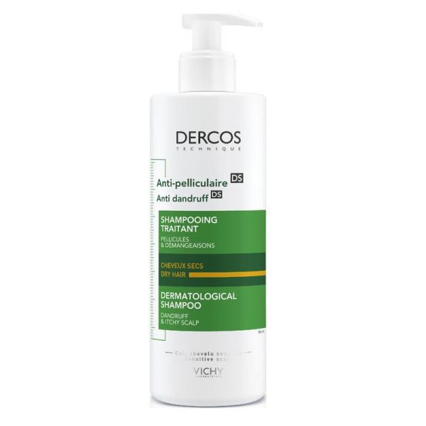 Vichy Dercos Technique Shampoing anti-pelliculaire DS cheveux secs - 390 ml