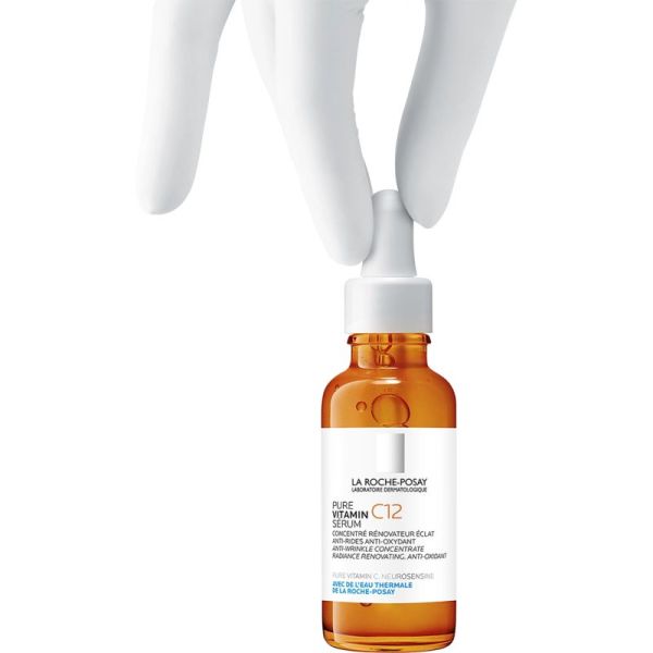 La Roche-Posay Pure Vitamin C12 Sérum Anti-Rides 30 ml – Éclat et correction