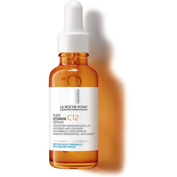 La Roche-Posay Pure Vitamin C12 Sérum Anti-Rides 30 ml – Éclat et correction