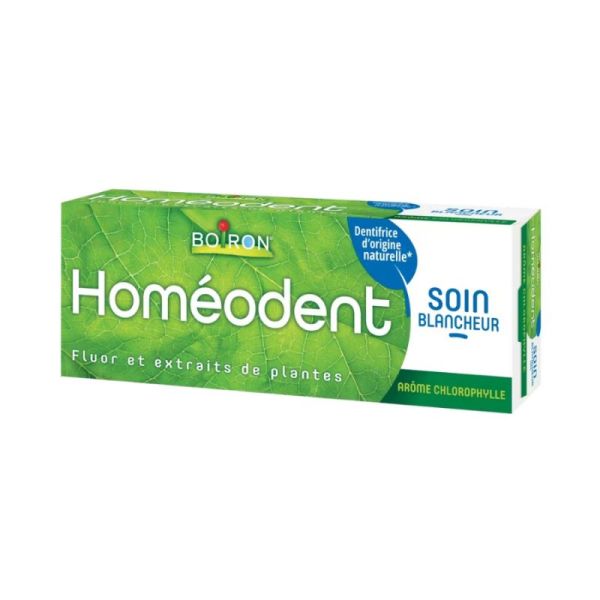 Homéodent Dentifrice Soin Blancheur Chlorophylle - 75ml