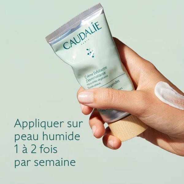 Caudalie Vinoclean Crème Exfoliante Désincrustante 75 ml - Teint purifié et affiné