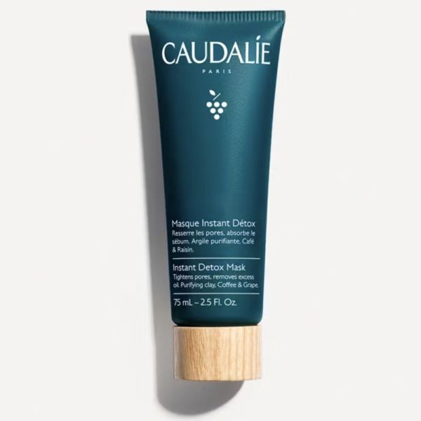 Caudalie Vinergetic C+ Masque Instant Detox - 35ml - Purifie, resserre les pores et ravive l’éclat