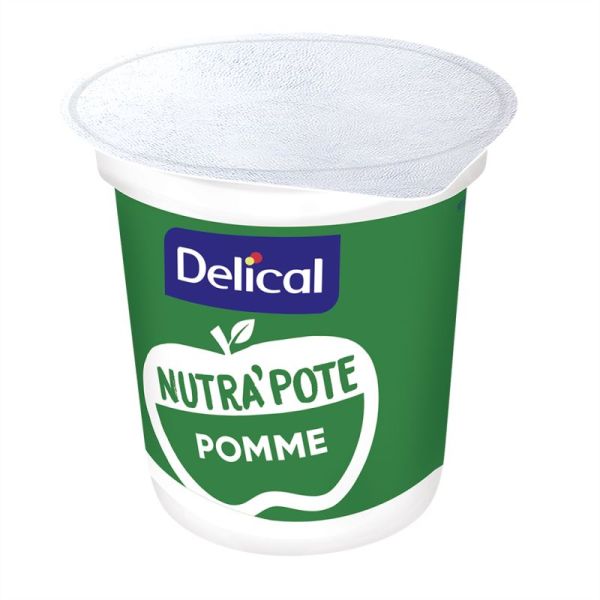 Delical Nutrapote Dessert aux Fruits Pomme 4x200g – Dénutrition et troubles de la déglutition