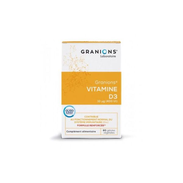 Granions Vitamine D3 60 gélules